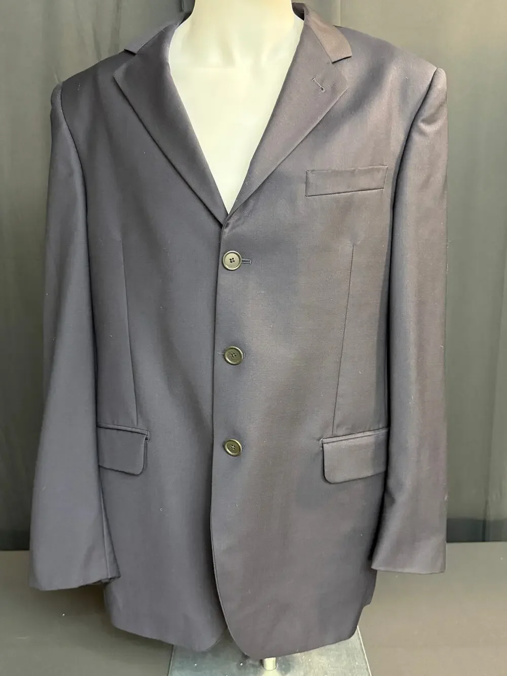 Lubiam 1911 Mens 42R Ermenegildo Zegna Trofeo Wool Navy Blazer Italy